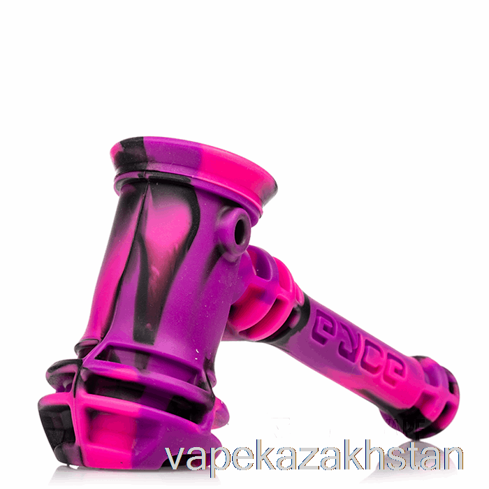 Vape Kazakhstan Eyce Hammer Silicone Bubbler Bangin (Black / Pink / Purple)